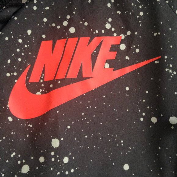 Nike - Black & White Paint Splatter Windbreaker - Picture 3 of 14